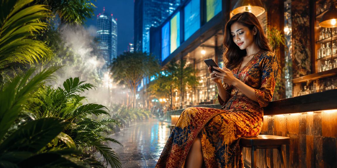 Kasino mudah alih dengan motif batik di Johor Bahru
