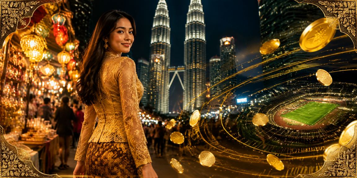 Pemain Kuala Lumpur melihat odds pertaruhan dengan pakaian kebaya
