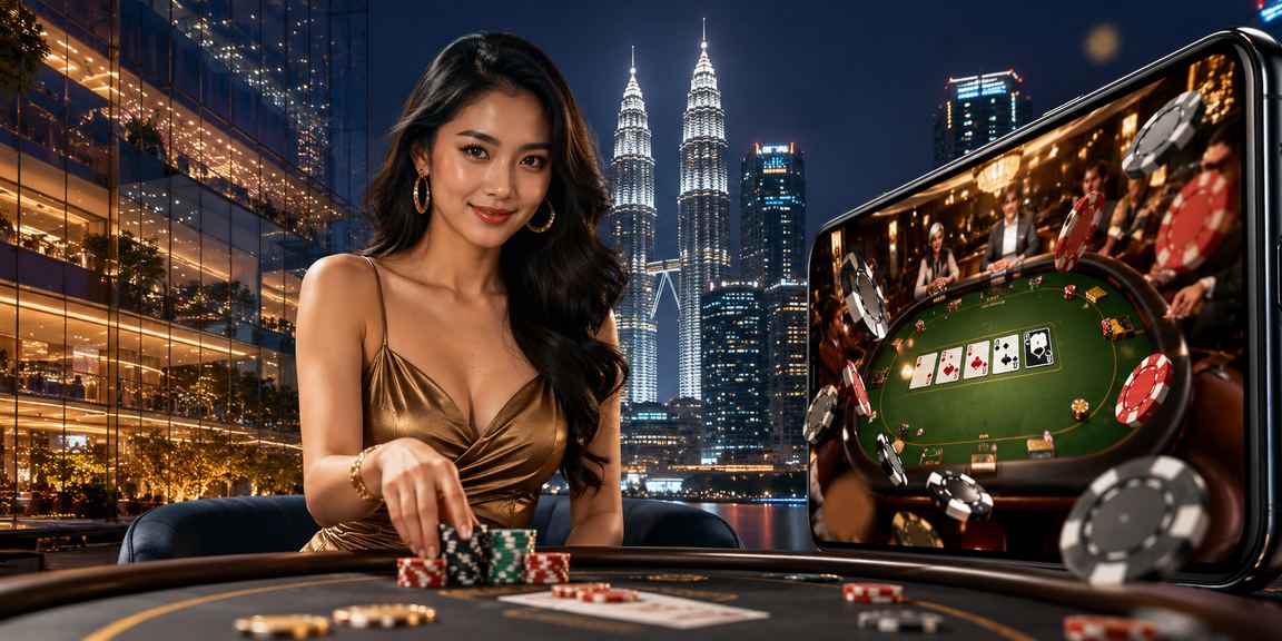 Permainan poker gaya Melayu di Kuala Lumpur