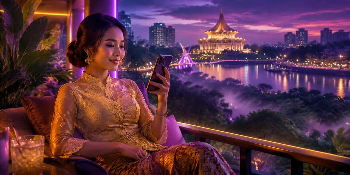 Pengguna Kuching bermain kasino mudah alih dengan had bajet yang ditetapkan